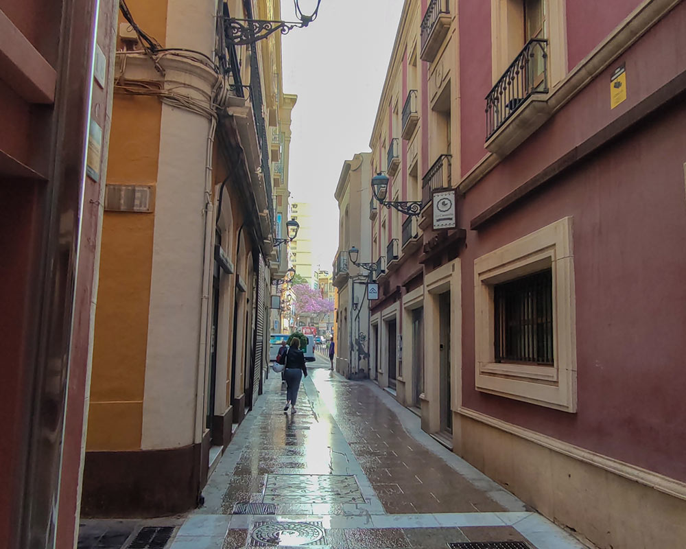 Calle de las Tiendas de Almería