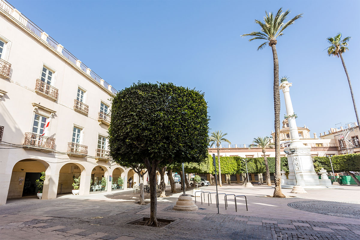 Plaza Vieja de Almería, plaza de la Constitución