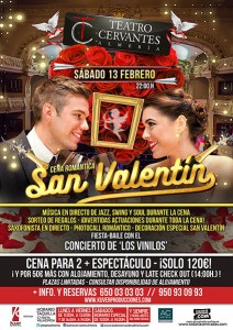 Reducido 1. San Valentín Teatro Cervantes