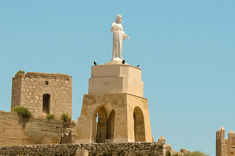 estatua sagrado corazon almeria turismo uai - Turismo Almería