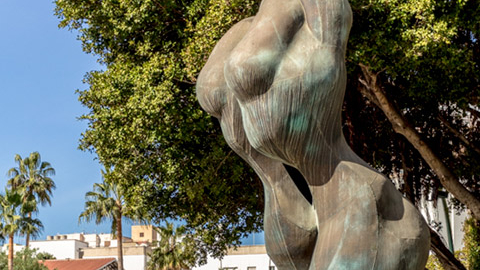 Esculturas de El Saludo de Almería