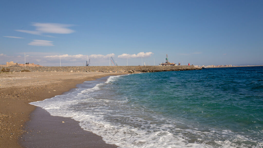 Playa de las Olas en Almería