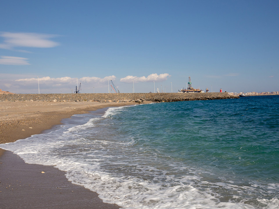 Playa de las Olas en Almería