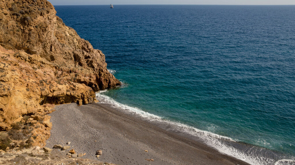 Playa del Faro de San Telmo, Almería