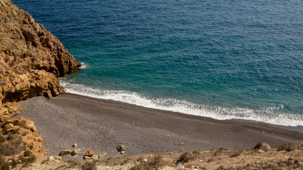 Playa de San Telmo en Almería Almería Turismo