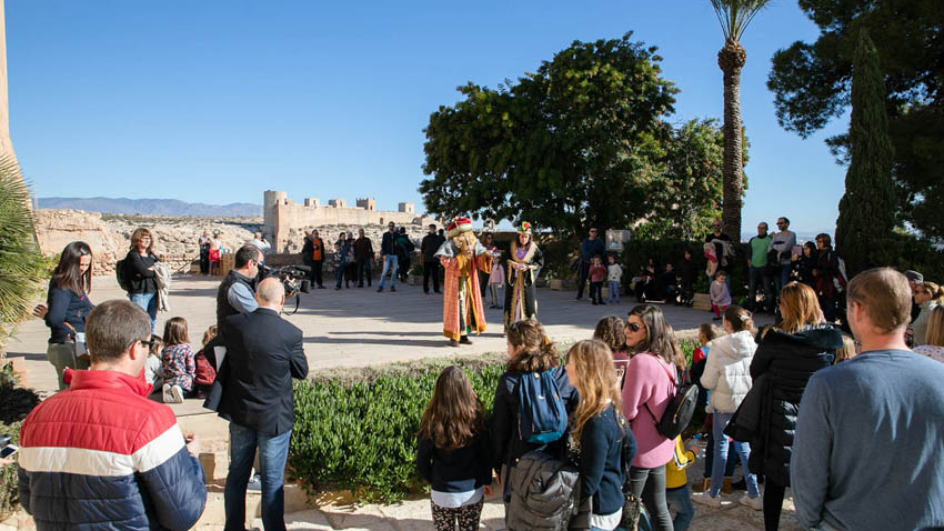 190105 visita teatraliza Rey Gaspar en la Alcazaba BLOG uai - Turismo Almería