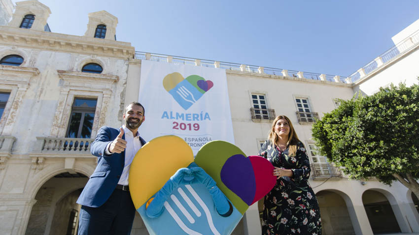 Alcalde y Carolina Lafita Capitalidad blog uai - Turismo Almería