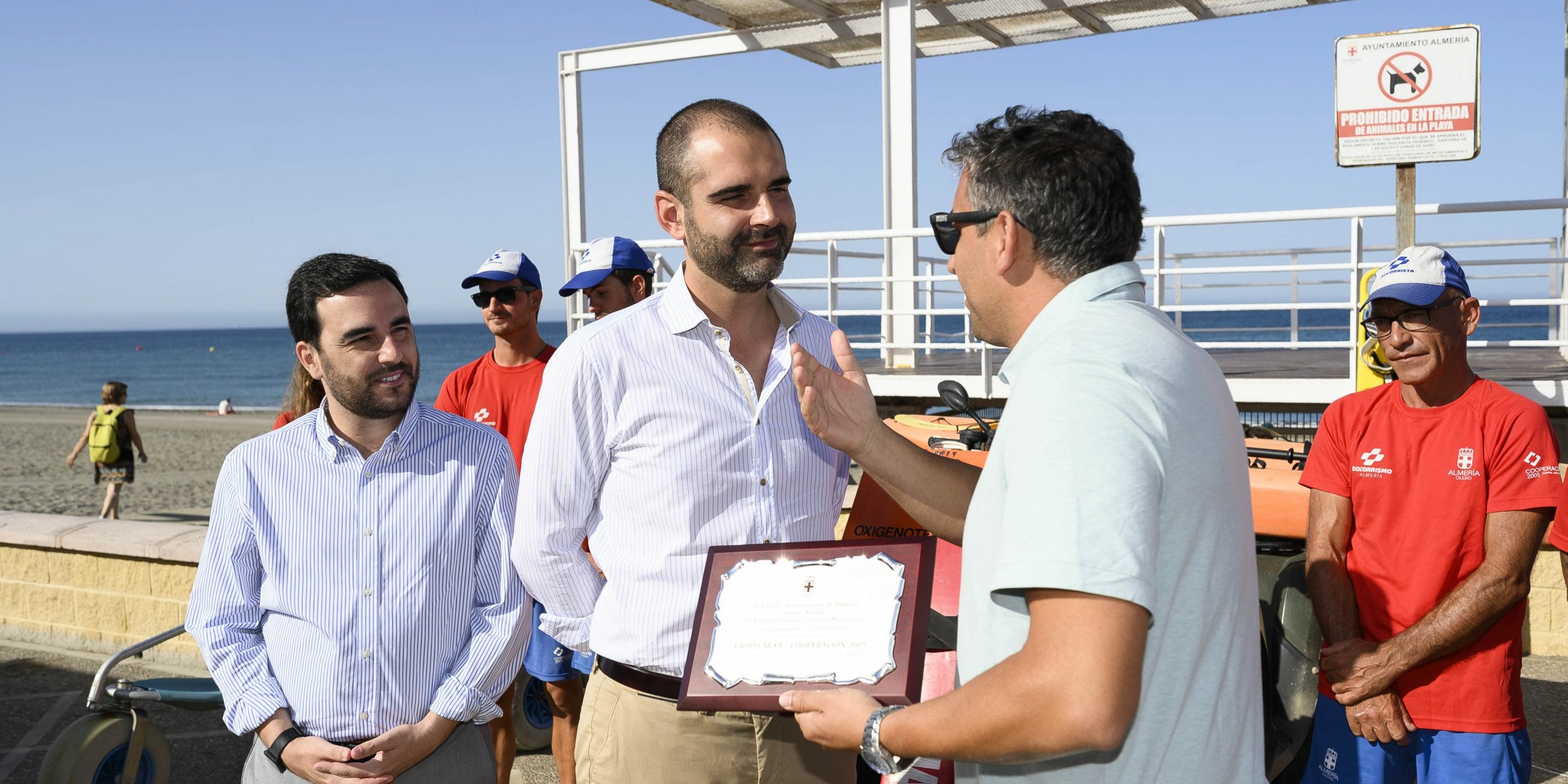 100719 Alcalde reconocimientos socorristas3 scaled uai - Turismo Almería