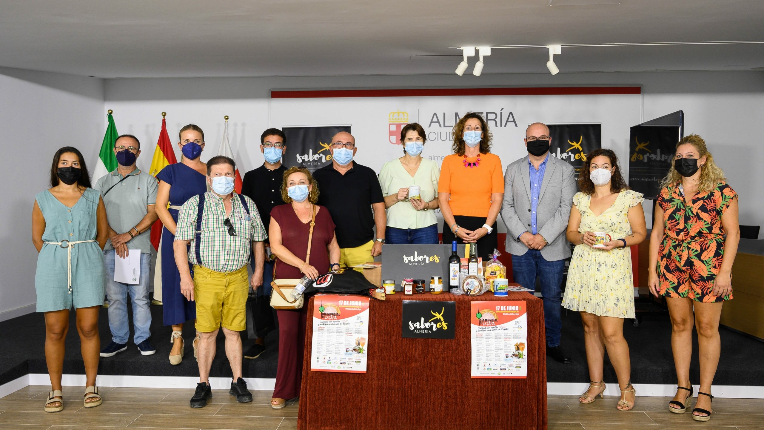 Entrega de premios del día mundial de la tapa en Almería