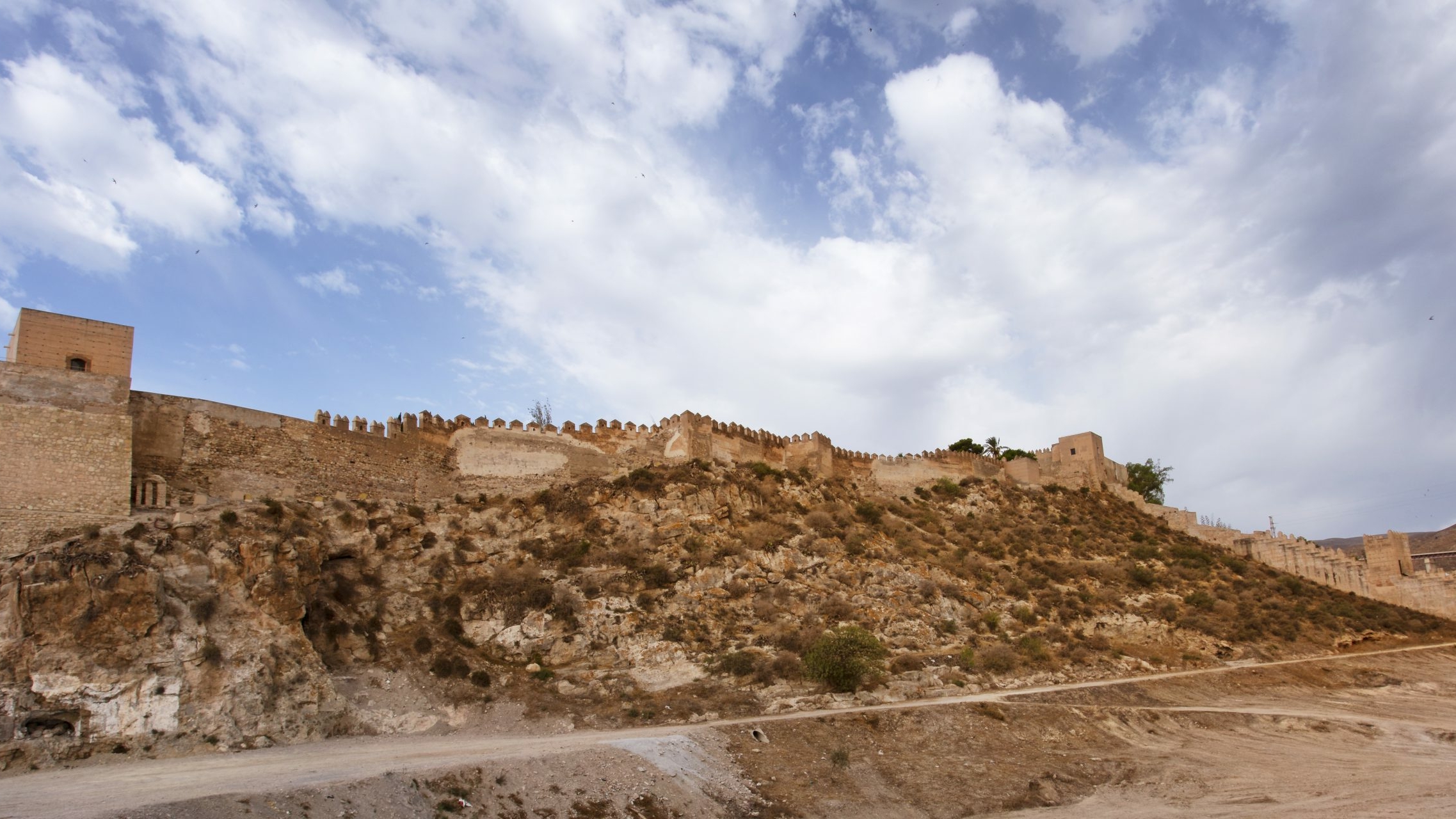 Panorámica de la Alcazaba de Almería