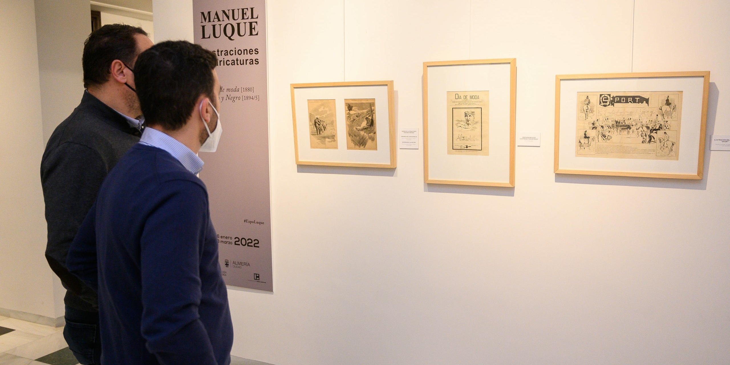Exposición Manuel Luque - Caricaturas - Museo Doña Pakyta - Almería