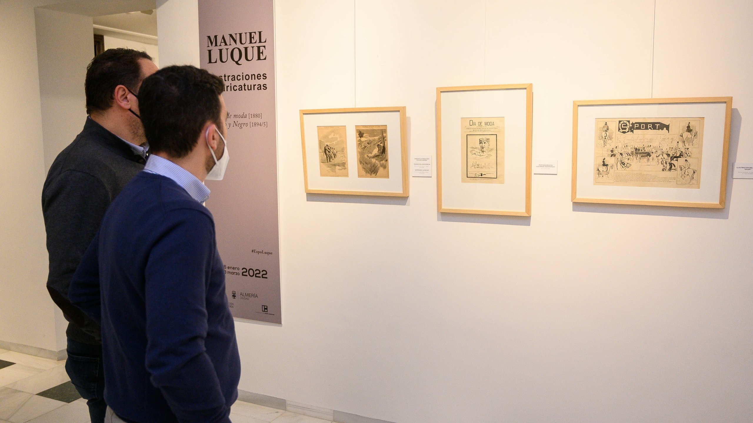 Exposición Manuel Luque - Caricaturas - Museo Doña Pakyta - Almería