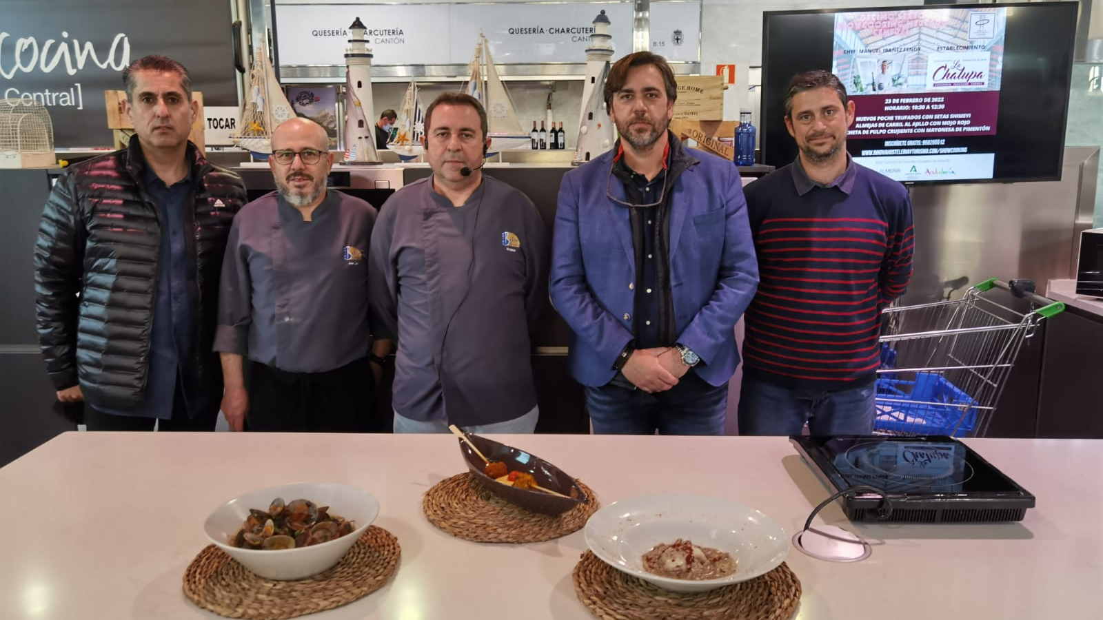 Show de cocina mediterránea en Almería