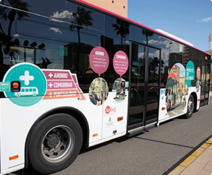 Moverse por la ciudad - autobús