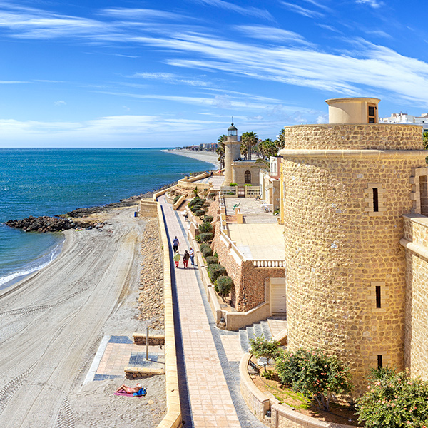 Castillo de Santa Ana - Roquetas de Mar - alrededores Almería - Tursimo de aturaleza