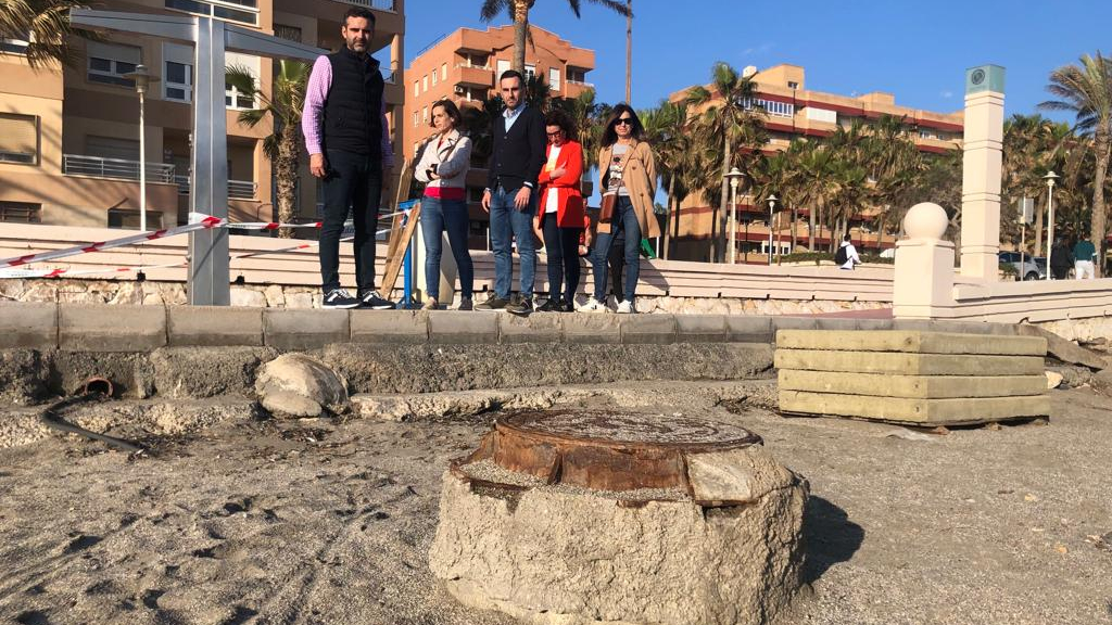El Ayuntamiento demanda a Costas la reposicion de arena uai - Turismo Almería