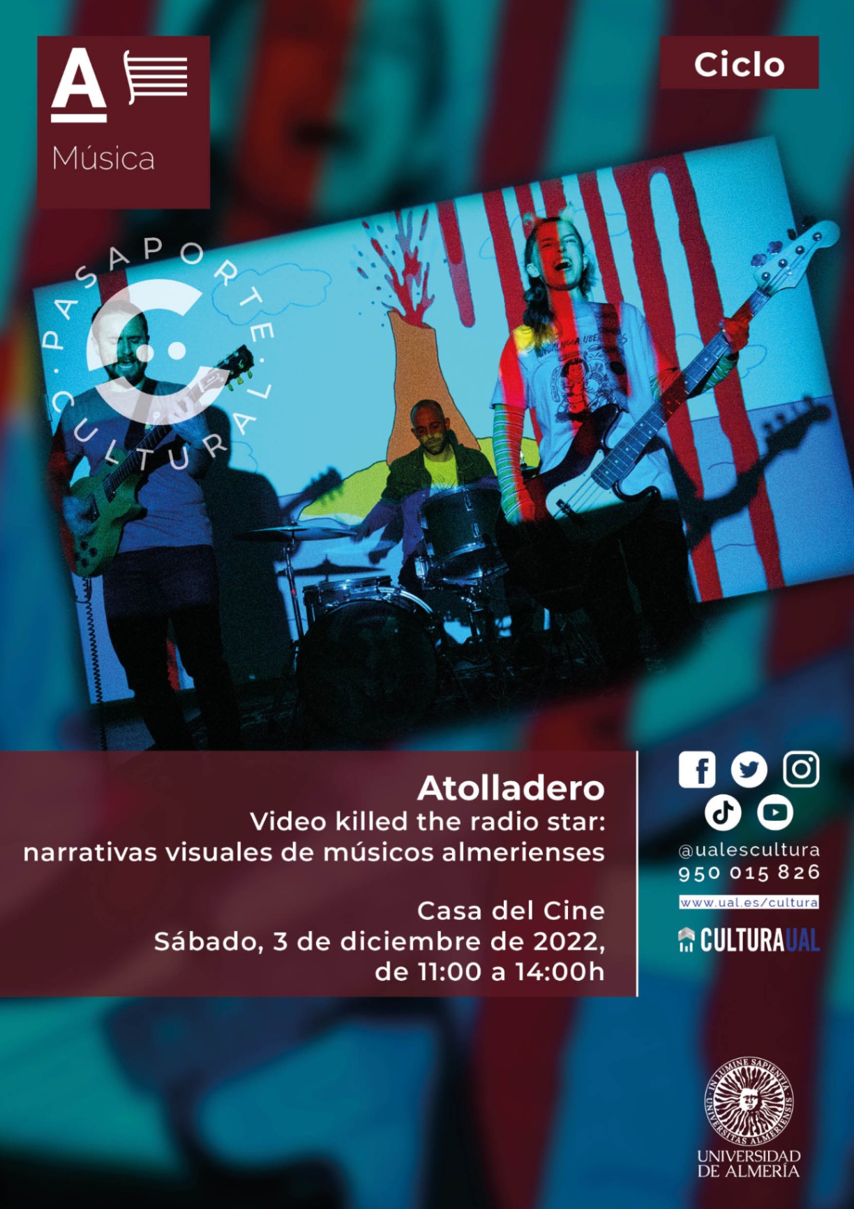 Atolladero Narrativas visuales de músicos almerienses