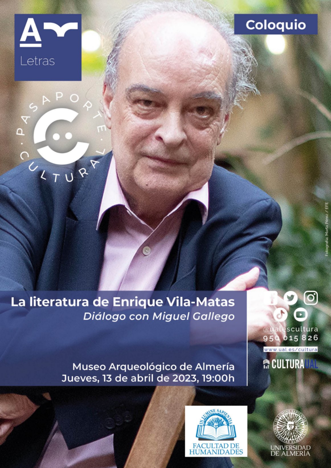 La literatura de Enrique Vila-Matas Diálogo con Miguel Gallego