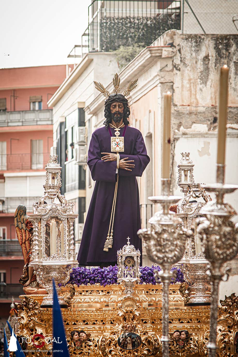 Imagen religiosa de Jesús Cautivo de Medinaceli