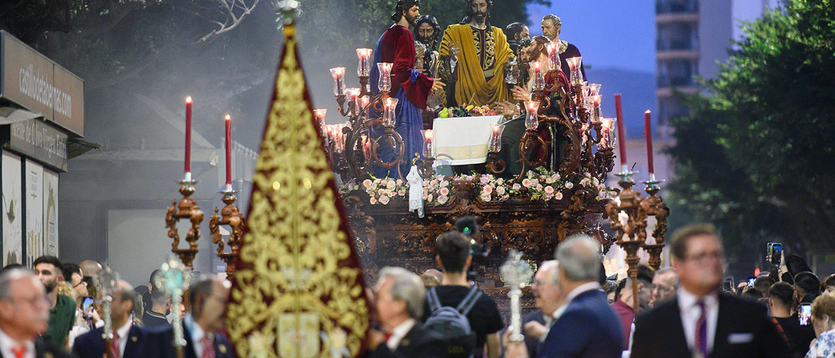 Imagen del paso de Semana Santa La Santa Cena