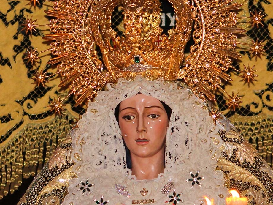 Imagen religiosa de María Santísima de la Esperanza Macarena