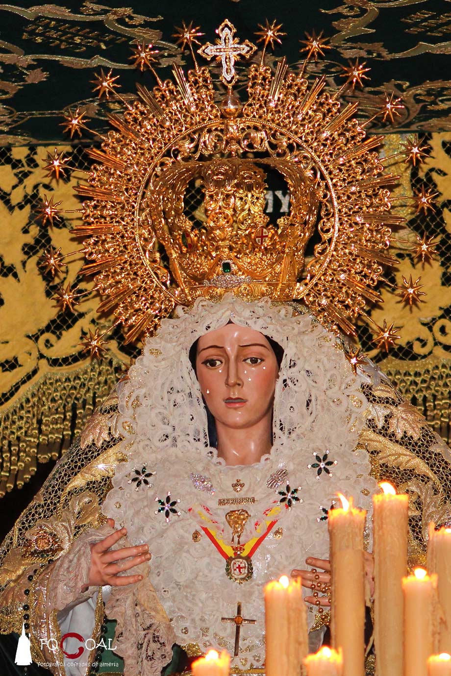 Imagen religiosa de María Santísima de la Esperanza Macarena