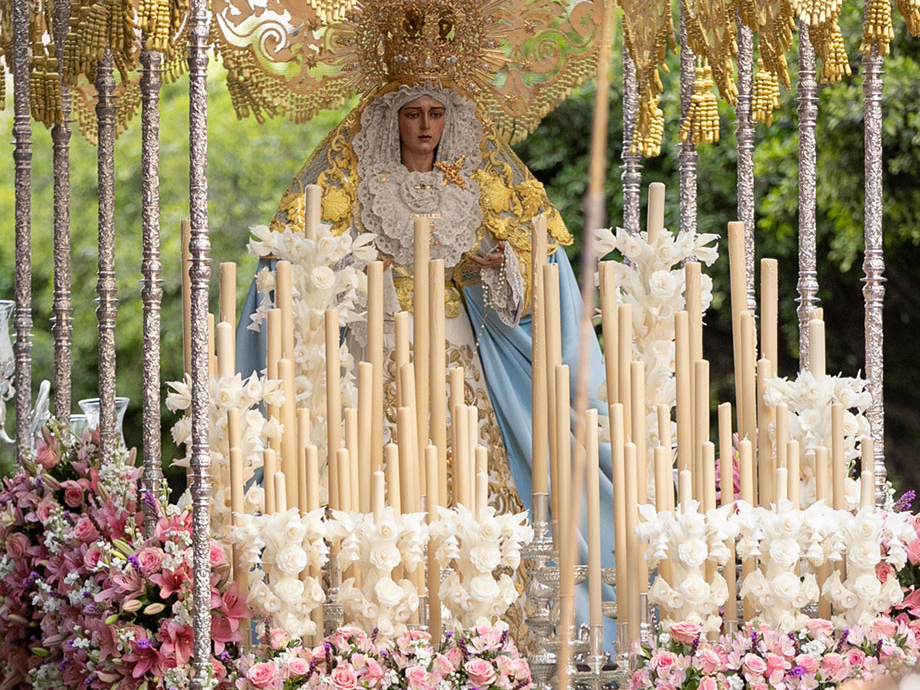 Imagen de María Santísima de los Ángeles Semana Santa de Almería