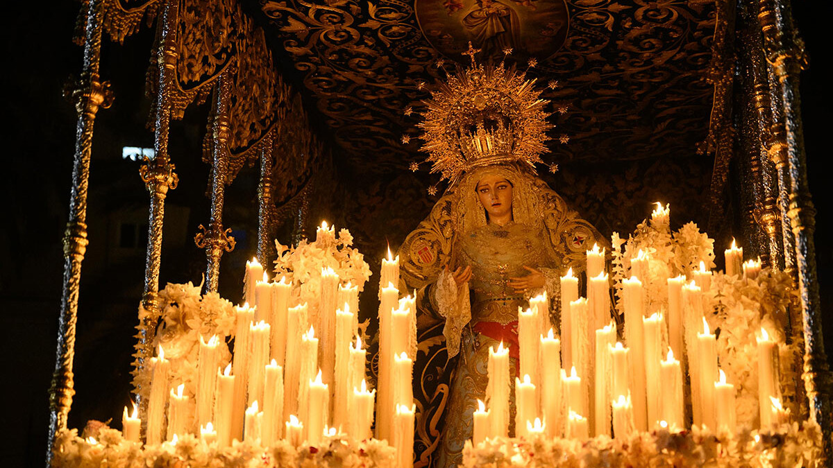 Imagen religiosa de Nuestra Señora de la Merced