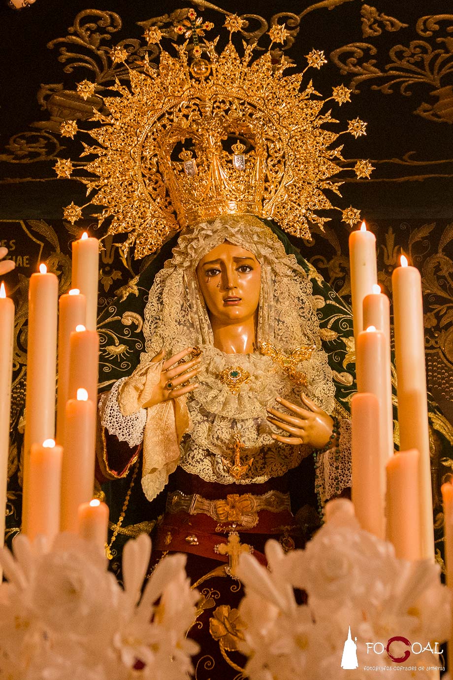 Turismo Almería Imagen religiosa de Nuestra Señora del Amor y la Esperanza