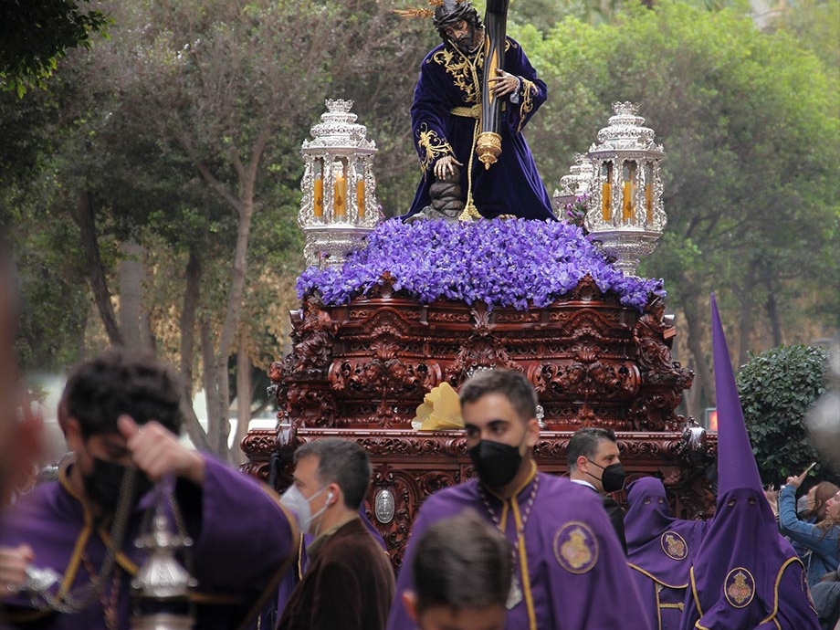 Imagen del Paso Pasión de la Semana Santa de Almería