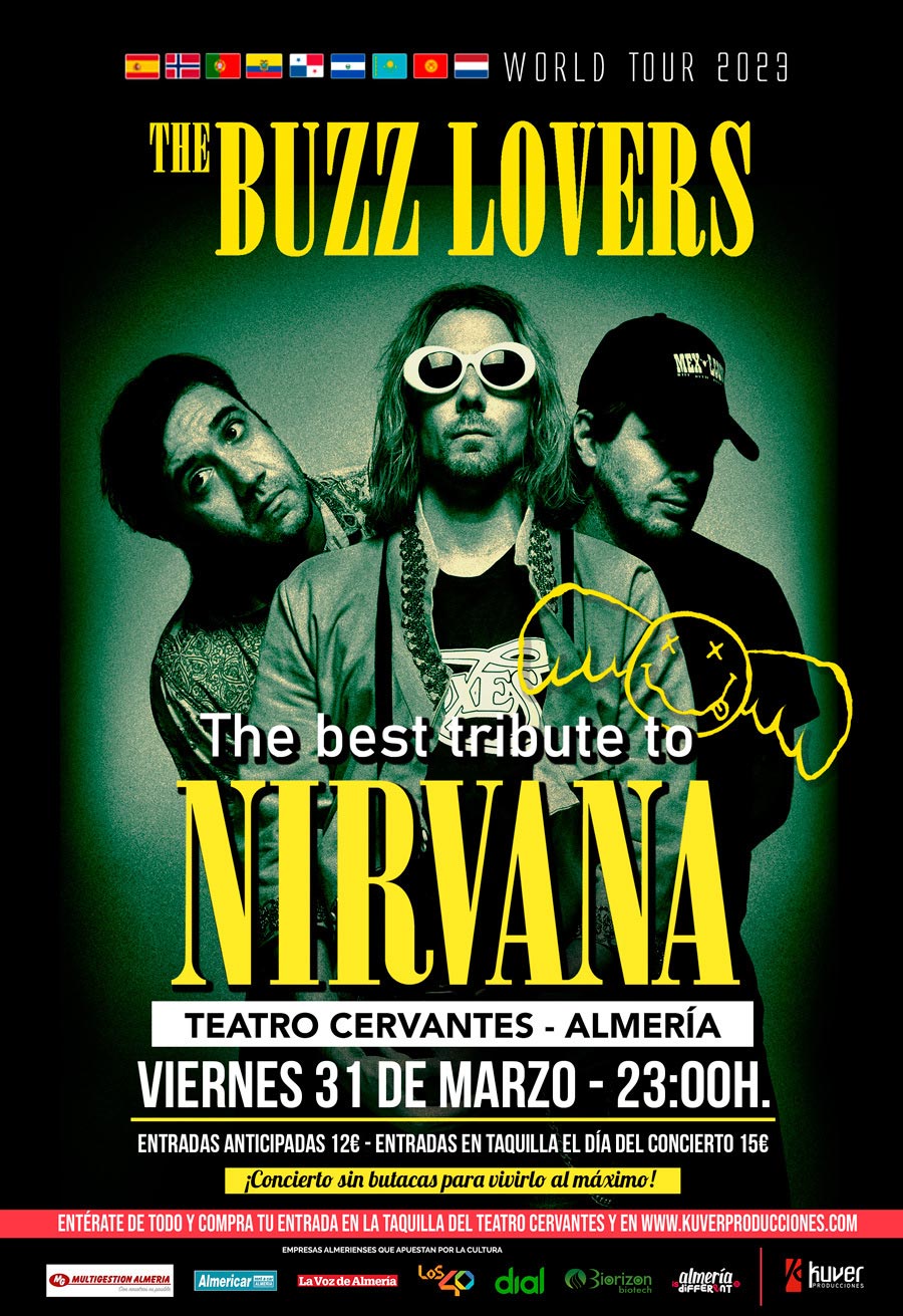 Cartel del concierto de The Buzz Lovers
