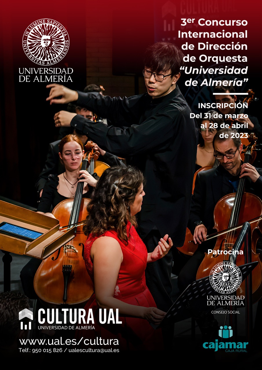 Cartel de la actividad: III Concurso Internacional de Dirección de Orquesta III Concurso Internacional de Dirección de Orquesta