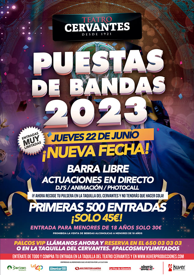 PUESTA DE BANDAS 2023