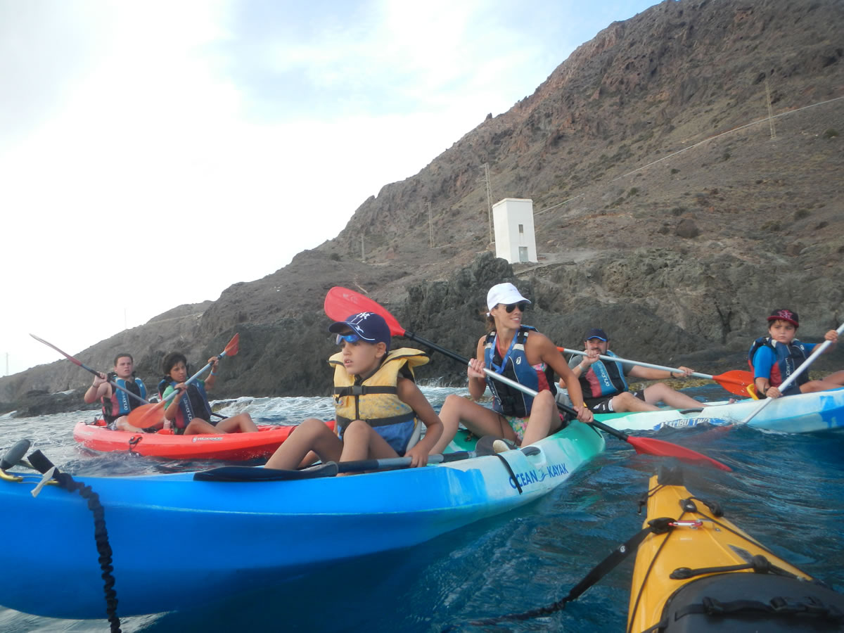 Cabo de gata kayak3 - Turismo Almería