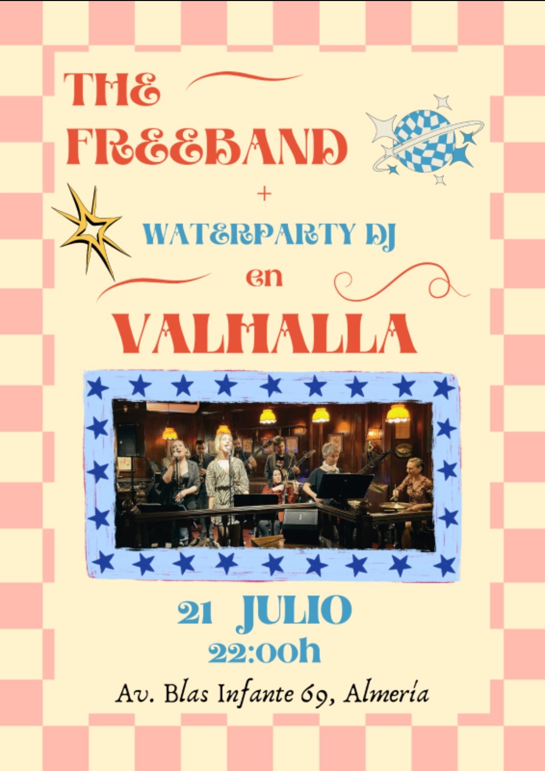 The Freeband + Waterparty DJ en Valhalla