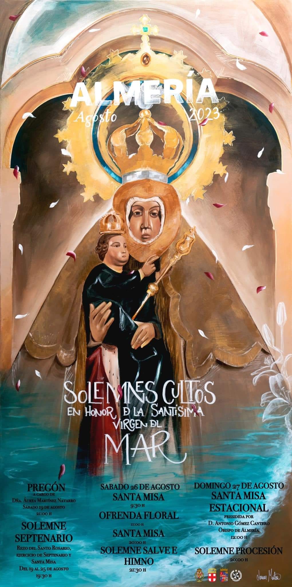 Solemnes Cultos en honor de la santísima Virgen del Mar