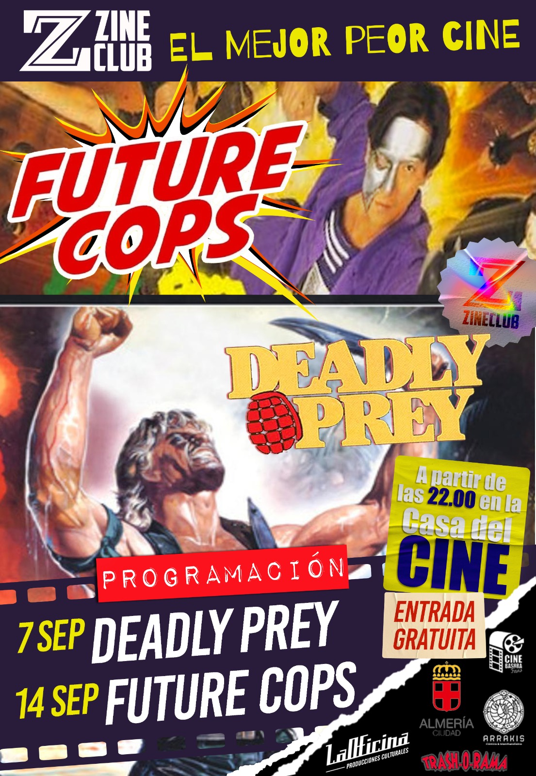 Terraza de Cine de Verano: Future Cops y Deadly Prey