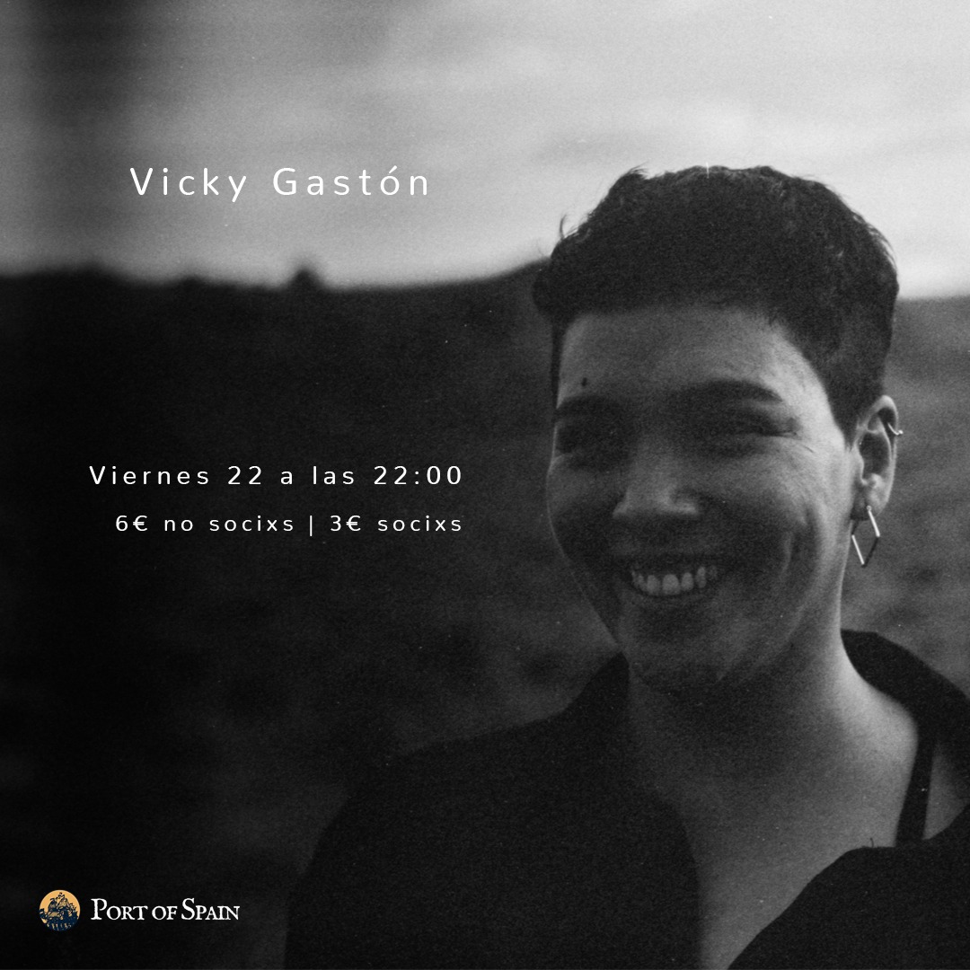 Vicky Gastón en Port of Spain