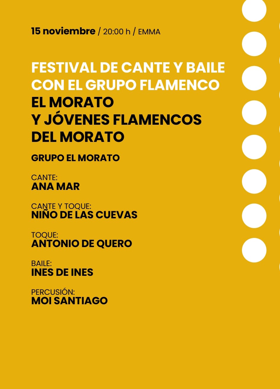 Festival de Cante y Baile con el grupo flamenco