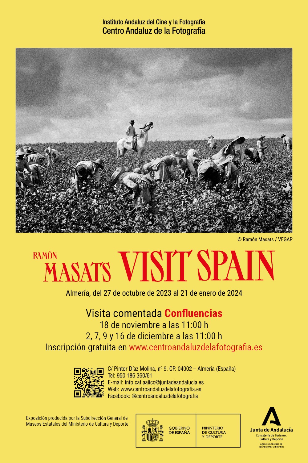 Ramón Masats Visit Spain - Visita Comentada Confluencias