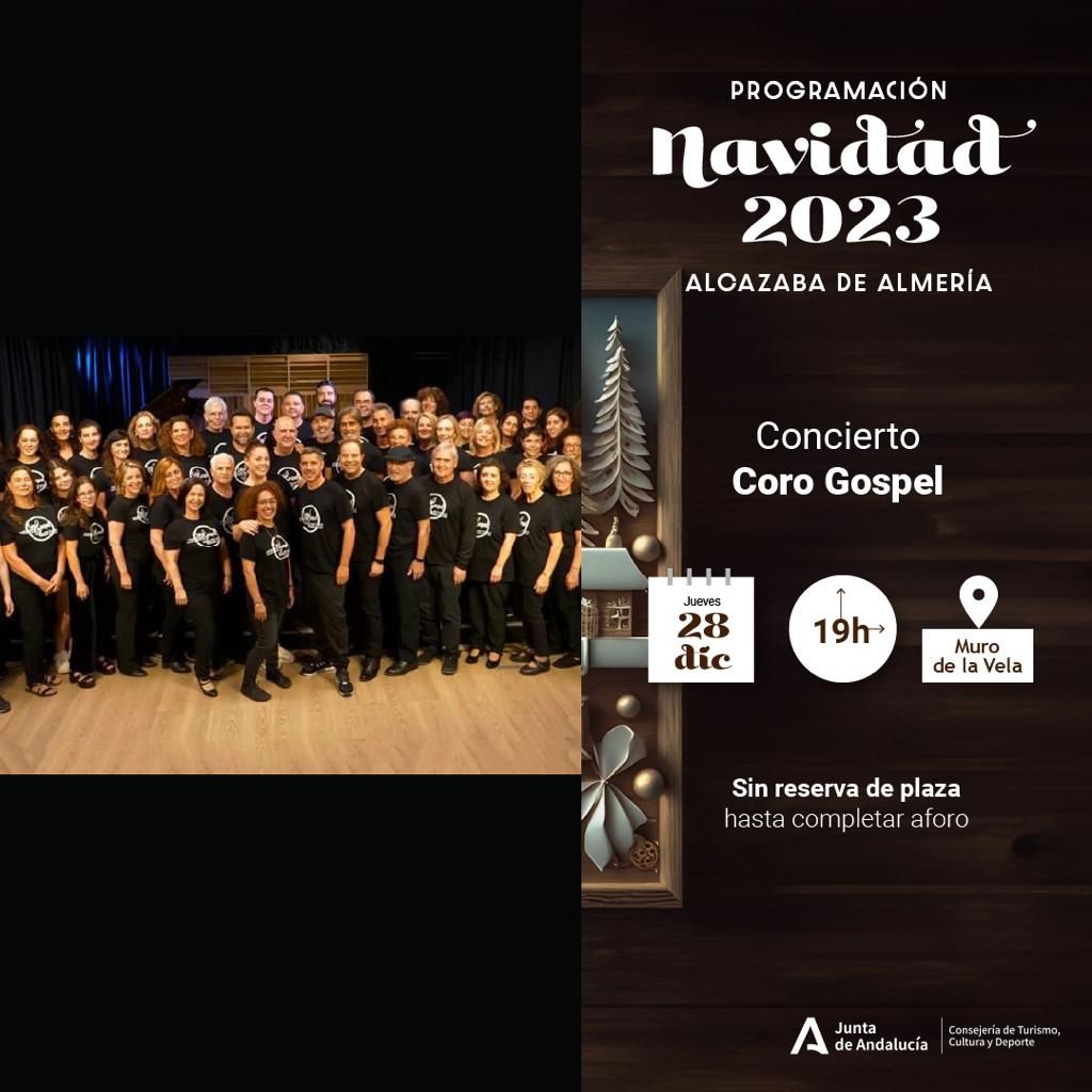 Navidad 2023 Alcazaba - Concierto Coro Gospel