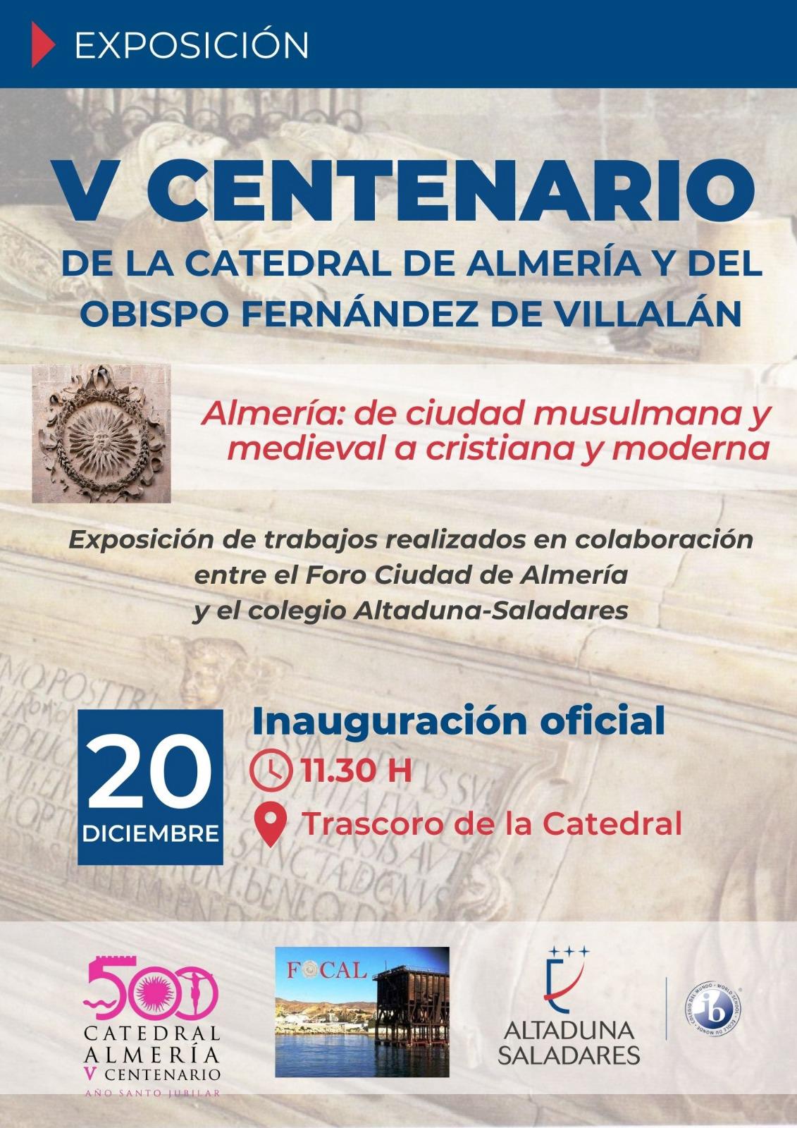 V Centenario de la Catedral de Almería y del obispo Fernández de Villalán