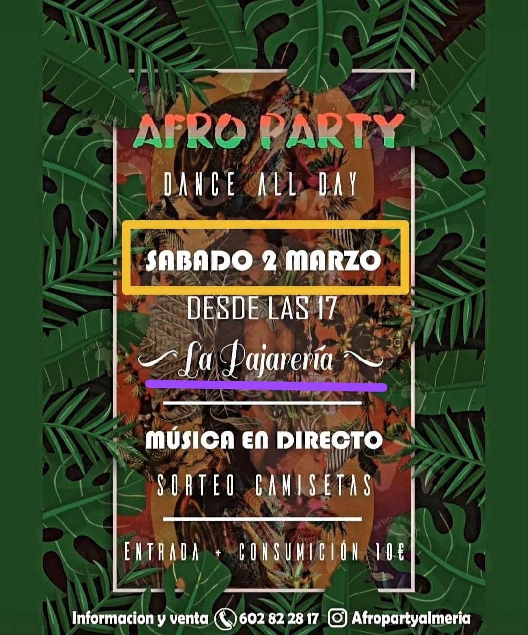 Afro Party La Pajarería
