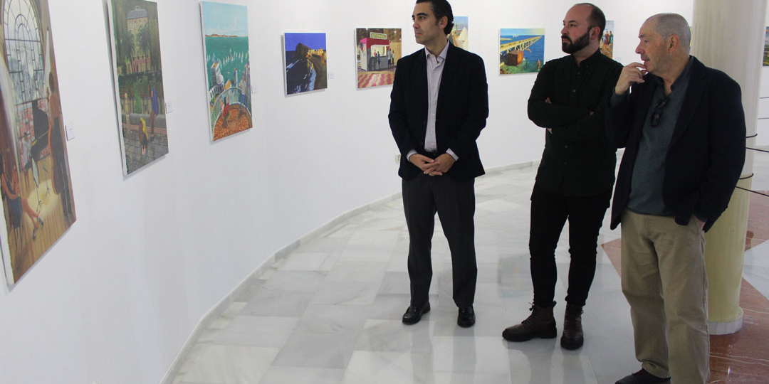 La exposición ‘Luz del Sur’ de José Manuel Hita muestra 15 óleos sobre lienzo en la Sala Perceval del Museo Espacio 2