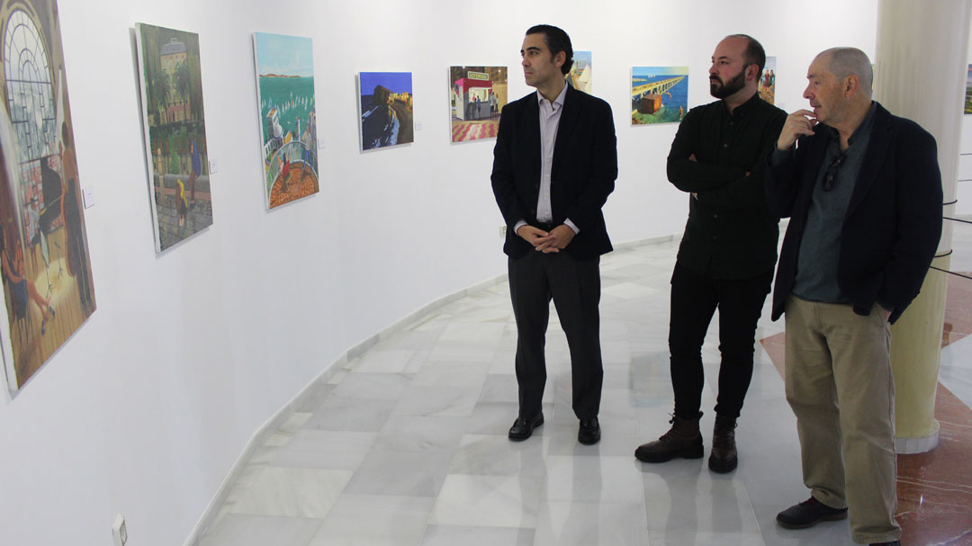 La exposición ‘Luz del Sur’ de José Manuel Hita muestra 15 óleos sobre lienzo en la Sala Perceval del Museo Espacio 2