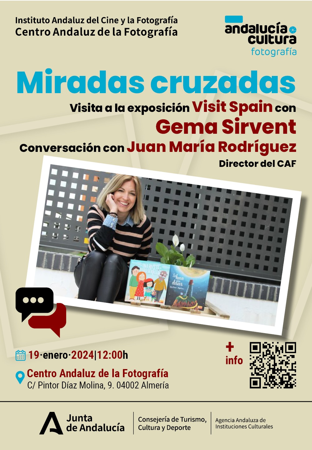 Miradas cruzadas - Visita con Gema Sirvent y conversación con Juan María Rodriguez