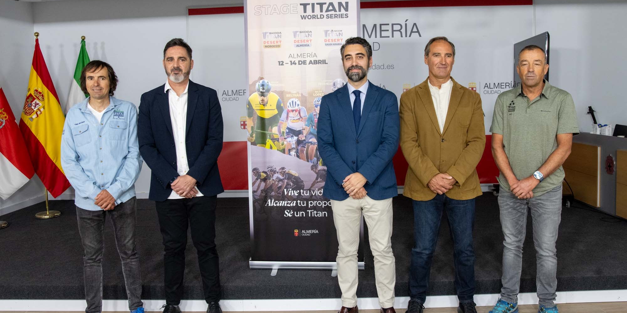 PRESENTACION STAGE TITAN WORLD SERIES 6 uai - Turismo Almería