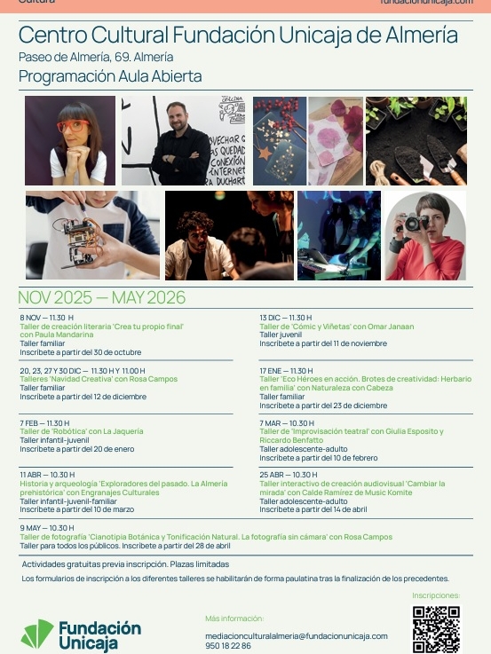 programacion aula abierta uai - Turismo Almería