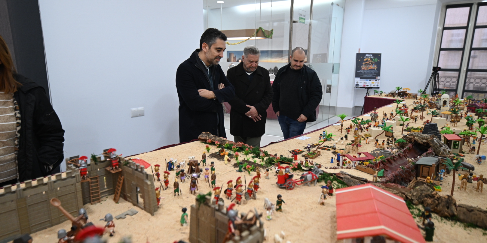 Inauguracion Belen Playmobil 2 uai - Turismo Almer&iacute;a