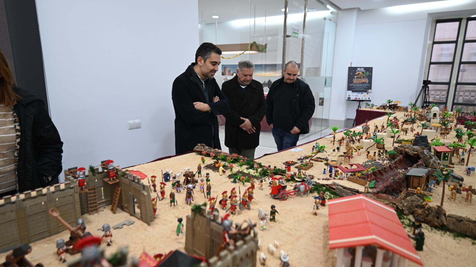 Inauguracion Belen Playmobil 2 uai - Turismo Almería